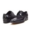 British Walkers Charles Men s Black Leather Oxford Loafers Discount