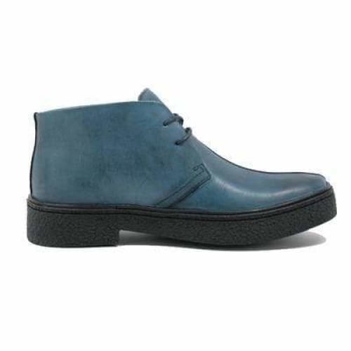 British Walkers Playboy Men s Navy Blue Leather and Suede Discount