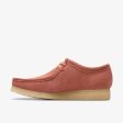 [26176547] Mens CLARKS WALLABEE - TERRACOTTA SDE For Discount