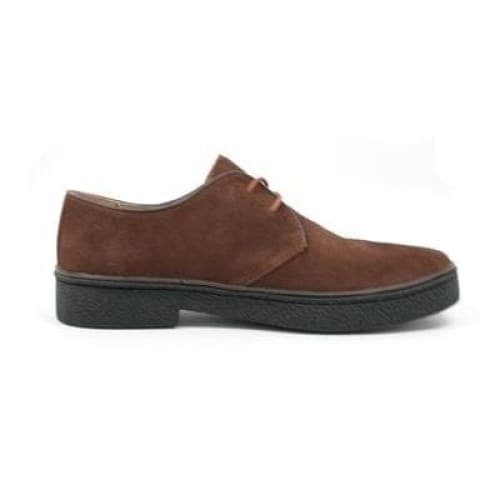 British Walkers Playboy Low Men s Brown Suede Oxfords on Sale