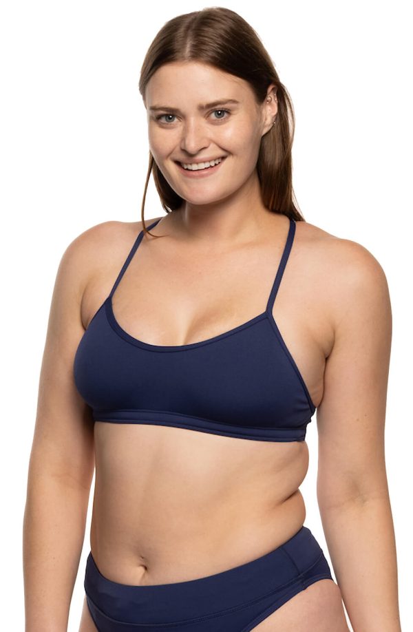 Heidi Bikini Top - Navy Online Sale