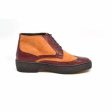 British Walkers Wingtip Men s Two Tone Burgundy and Rust Leather on Sale