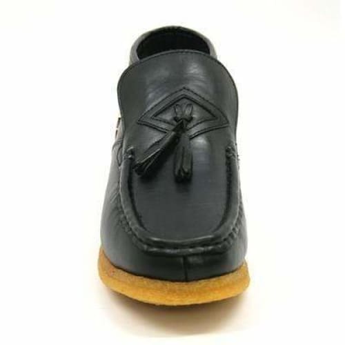 British Walkers Palace Men s Black Leather Slip On Supply