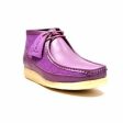 British Walkers Walker 100 Wallabee Boots Men s Purple Leather and Suede Online now