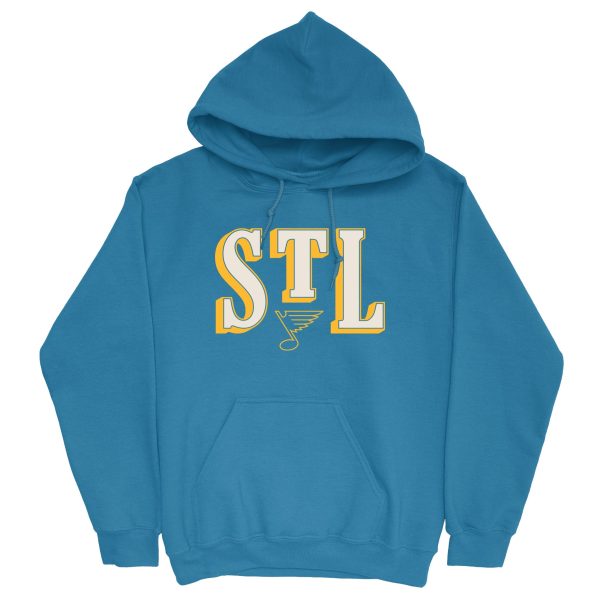 ST. LOUIS BLUES SERIES SIX EVENT HOODIE - SAPPHIRE Hot on Sale