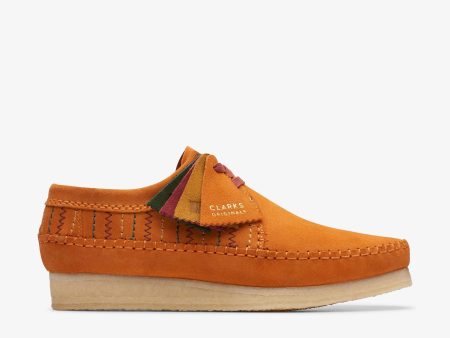 [26174517] Mens CLARKS WEAVER - BURNTORANGE COMB on Sale