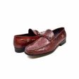 British Walkers Capitan Men s Bordeaux Red Leather Loafers Online Sale