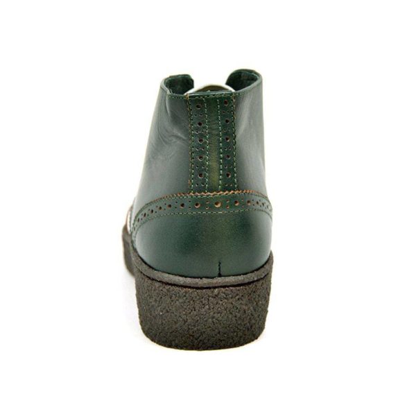 British Walkers Men s Wingtip Green & White Leather Online Hot Sale