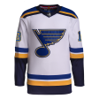 ST. LOUIS BLUES ADIDAS AUTHENTIC PRO-STITCH TOROPCHENKO #13 AWAY JERSEY - WHITE For Discount