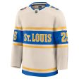 ST. LOUIS BLUES FANATICS PREMIUM KYROU WINTER CLASSIC JERSEY - BEIGE Online Sale