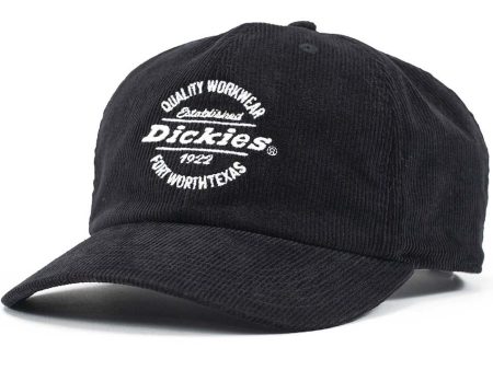 Corduroy Cap - Black Online Sale