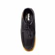 British Walkers Crown Men s Black Leather and Snake Pattern Oxfords Hot on Sale