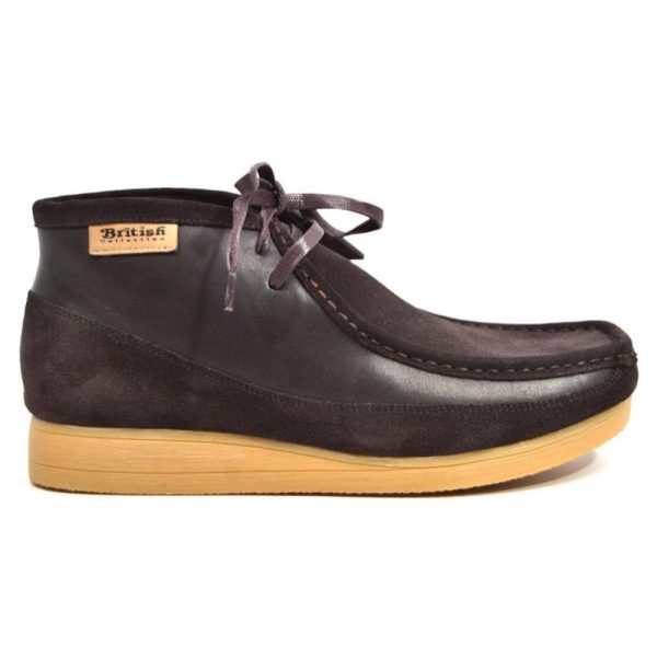 British Walkers New Castle Wallabee Boots Men s Suede and Leather For Cheap