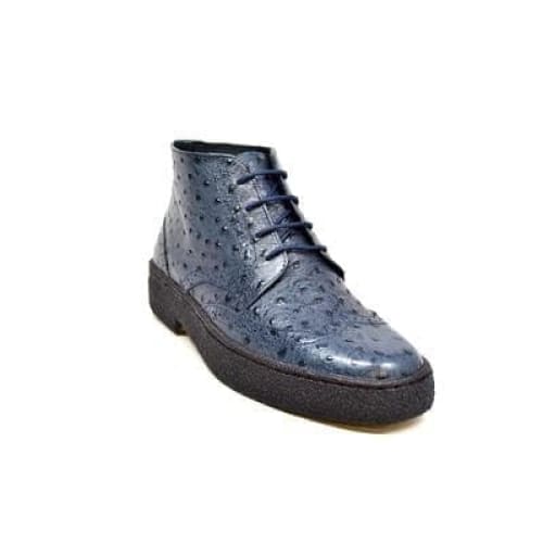 British Walkers Wingtip Playboy Men s Light Blue Leather Discount