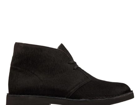 Clarks Originals Desert Boots Women s Black Suede 26162532 For Cheap