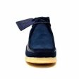 British Walkers Walker 100 Wallabee Boots Men s Navy Blue Suede and Leather on Sale