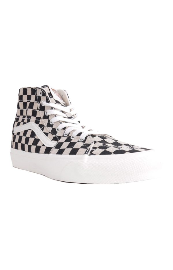 (KRU705) Eco Theory Sk8-Hi Tapered Shoes - Checkerboard Sale