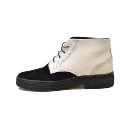 British Walkers Custom Made to Order Men s Black White Pony and Baby Lama Skin Online Hot Sale