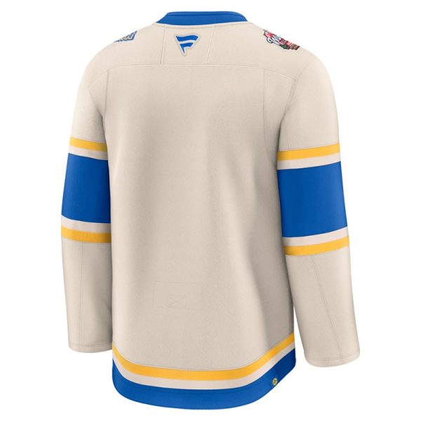 ST. LOUIS BLUES FANATICS PREMIUM WINTER CLASSIC JERSEY - BEIGE Sale