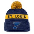 ST. LOUIS BLUES FANATICS AUTHENTIC PRO RINK POM KNIT Online