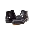 British Walkers Shick Men s Unique Leather and Pony Skin Boots Cheap