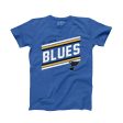 ST. LOUIS BLUES SERIES SIX KIDS LIFT OFF SHORT SLEEVE TEE - ROYAL on Sale