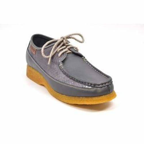 British Walkers Crown Men s Gray Premium Leather Hot on Sale