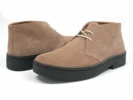 British Walkers Playboy Men s Taupe Suede Supply