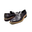 British Walkers Dolche Men s Black Leather Loafers Hot on Sale