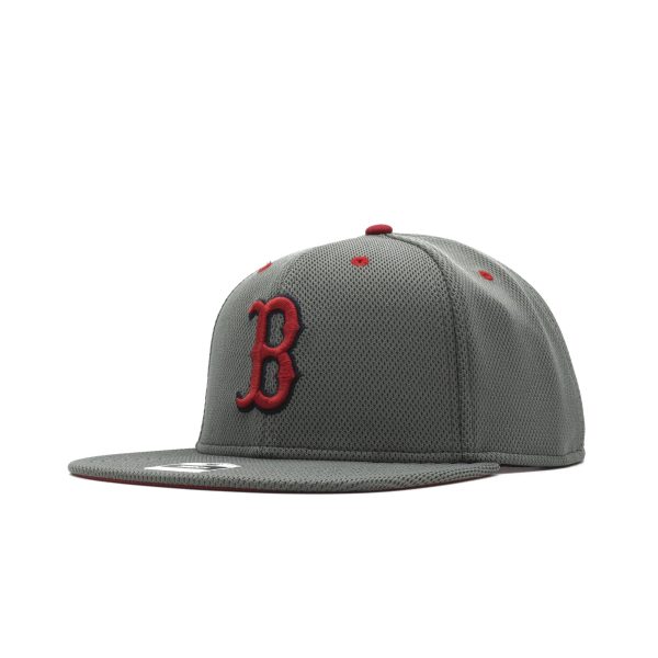 Mens 47 Brand Boston Red Sox Fan Favorite Snapback - Grey Red For Sale