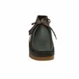 British Walkers New Castle Wallabee Boots Men s Green Leather and Suede on Sale