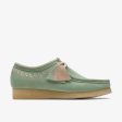 [26172073] Mens CLARKS WALLABEE - GREEN EMBROIDERY For Sale