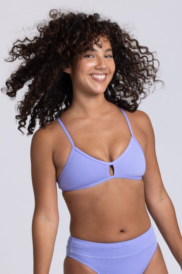 Vent Bikini Top - Lavender Supply