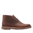 Clarks Originals Bushacre 3 Desert Boots Dark Brown Leather 26153532 Online Sale