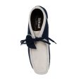 British Walkers New Castle GT Wallabee Boots Men s Navy and Beige Suede Online Sale