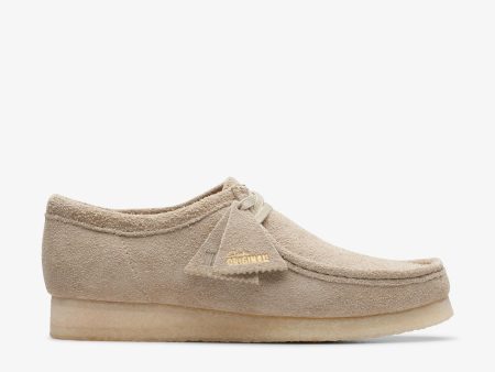 [26175711] Mens CLARKS WALLABEE - PALE GREY Hot on Sale