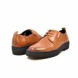 British Walkers Playboy Original Men s Cognac Tan Leather Low Top Oxfords Discount