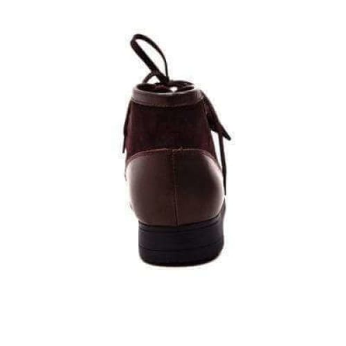 British Walkers New Castle Wallabee Boots Men s Brown Leather and Suede Sale