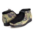 British Walkers Walker 200 Wallabee Boots Men s Camo Leather and Suede High Tops Supply