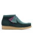 [26167942] Womens CLARKS WALLABEE BOOT - TEAL COMBI Discount