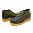 British Walkers Apollo Men s Green Leather and Suede Crepe Sole Slip On Boots Online Sale