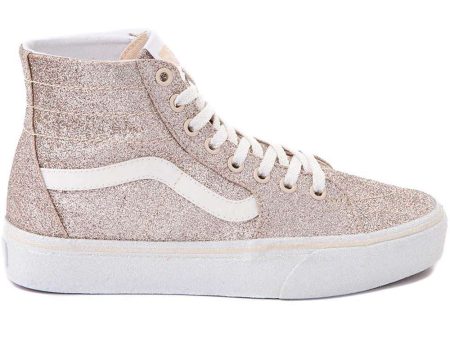 (U16B7A) Glitter Sk8-Hii Tapered Shoes - Macadamia on Sale