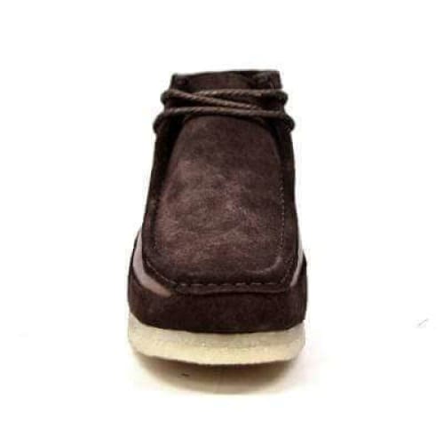 British Walkers Walker 100 Wallabee Boots Men s Brown Leather and Suede For Cheap