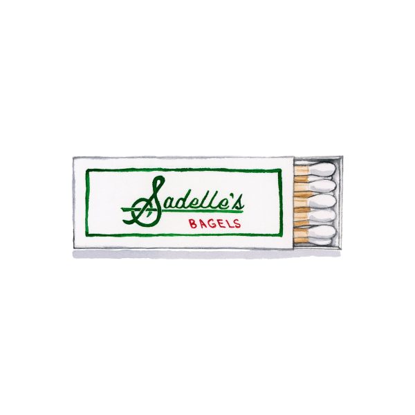 Sadelles Matchbook Print Cheap