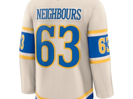 ST. LOUIS BLUES FANATICS PREMIUM NEIGHBOURS WINTER CLASSIC JERSEY - BEIGE Cheap