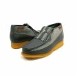 British Walkers Apollo Men s Gray Leather and Suede Crepe Sole Slip On Boots Online