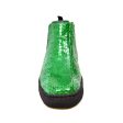 British Walkers Soho Men s Green Snake Skin Leather Custom Made Boots on Sale