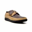 British Walkers Bristol Bally Style Men s Brown and Tan Leather and Suede Low Top Sneakers Online Sale