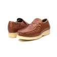 British Walkers Brick Men s Leather Crepe Sole Slip On Shoes Discount