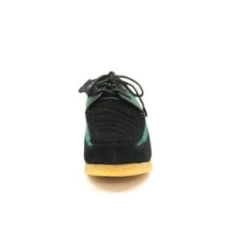 British Walkers Crown Men s Green and Black Suede Crepe Sole Discount